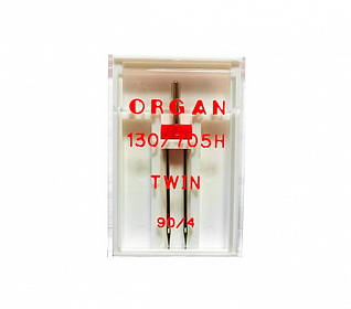Иглы стандарт двойные ORGAN №90/4.0, 1шт